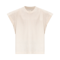 Homme Plissé Issey Miyake T-Shirt "Ivory"