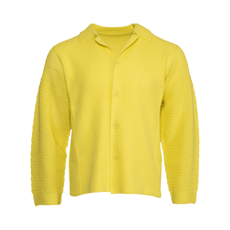 Issey Miyake Rustic Knit "Spring Yellow"