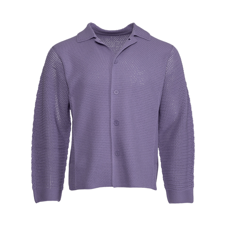 Issey Miyake Rustic Knit "Lavender Purple"