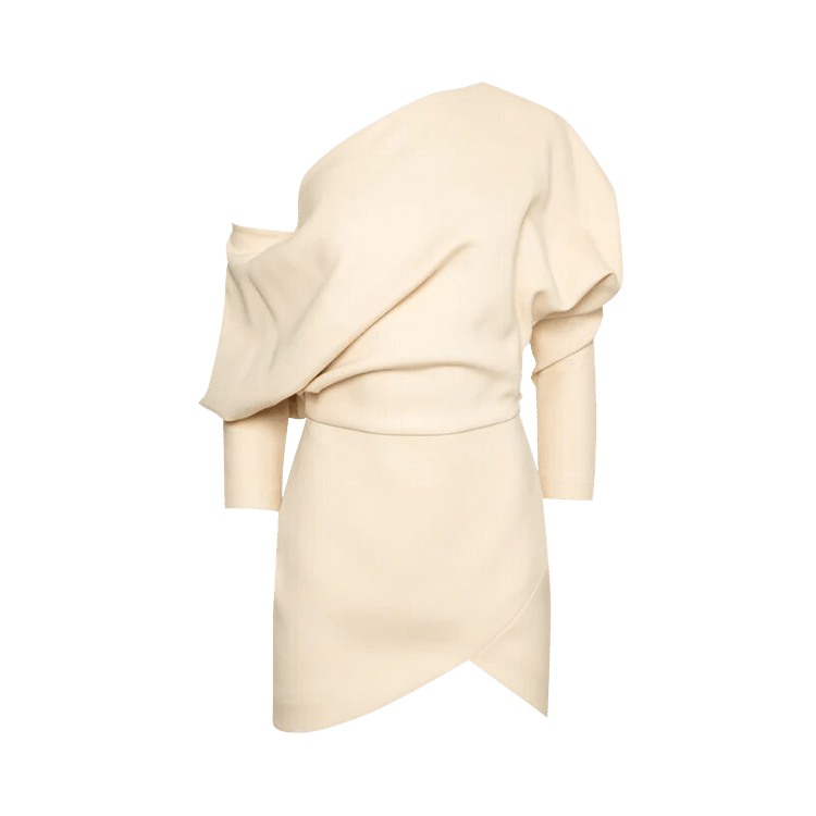 Khaite Juniper Dress "Custard"