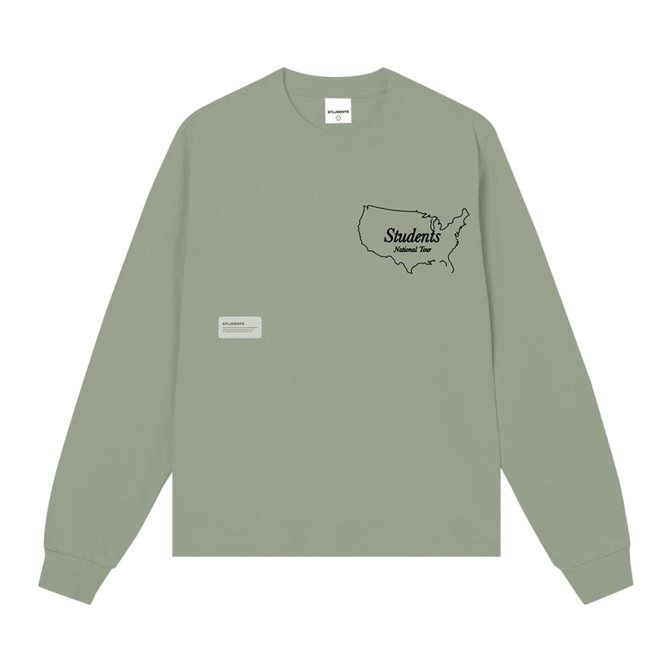 Students National Tour Long-Sleeve T-Shirt "Kelp"