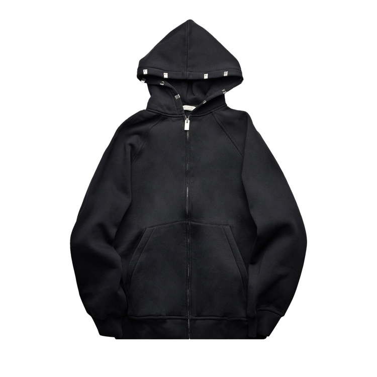 1017 ALYX 9SM Lightercap Hooded Zip Sweatshirt "Black"