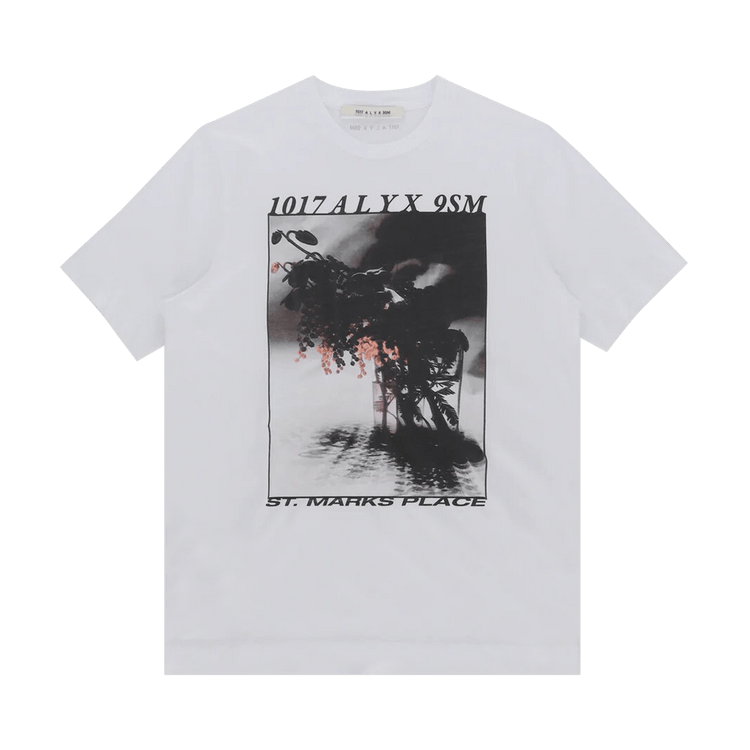 1017 ALYX 9SM Icon Flower Tee "White"