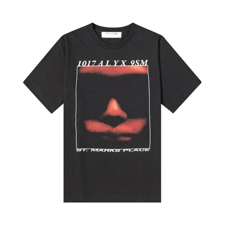 1017 ALYX 9SM Icon Face Tee "Black"