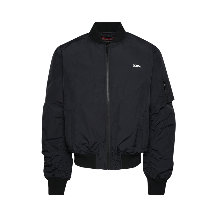 032C The Grosse Freiheit Bomber Jacket "Black"
