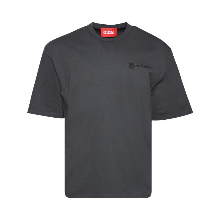 032C Cookies Oversized T-Shirt "Olive Grey"