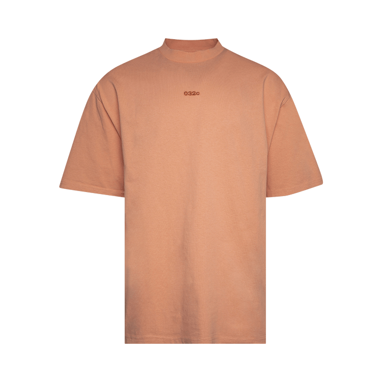 032C Terra Logo Oversized T-Shirt "Washed Terracotta"