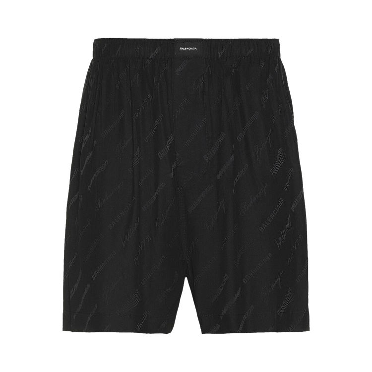 Balenciaga Pyjama Shorts "Black"