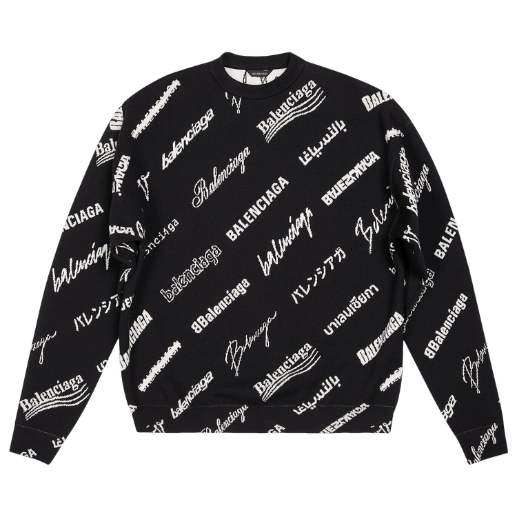 Balenciaga Crewneck "Black/White"