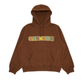 Supreme Beaded Hooded Sweatshirt "Brown"