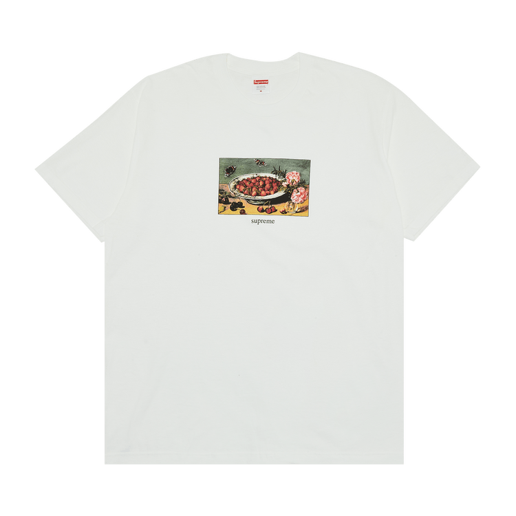 Supreme Strawberries Tee "White"