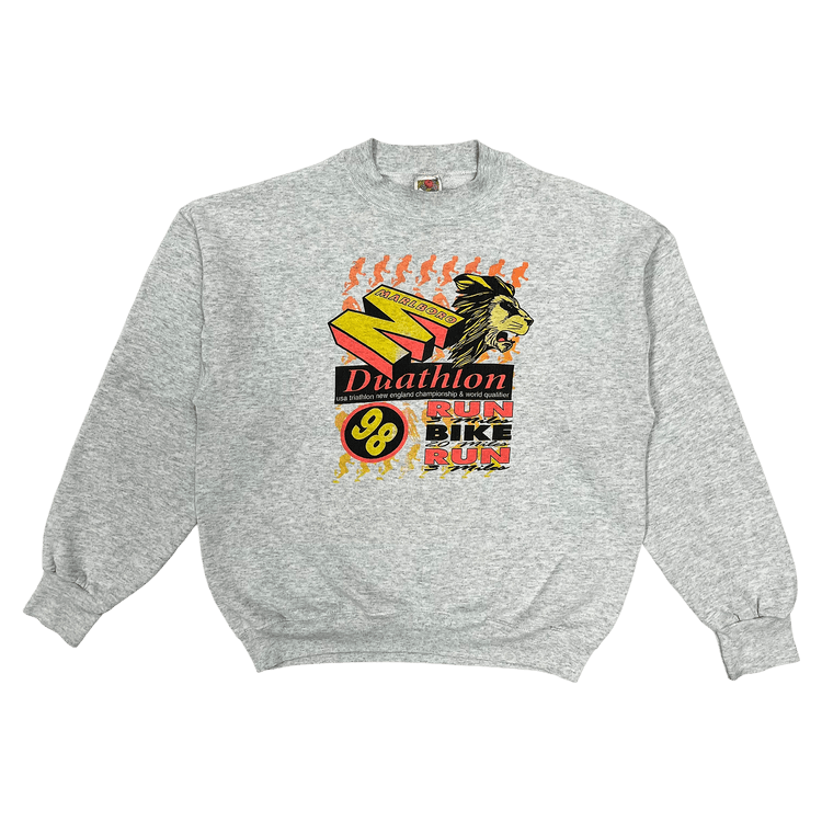 Vintage Marlboro Duathlon Sweatshirt "Grey"