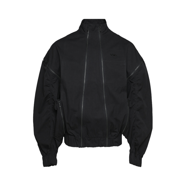 032C Split Jump Zipper Jacket "Black"