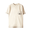 Bode Sailboat Pocket Tee "Cream"