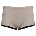 Courrèges Contrast Mini Shorts "Sand/Black"