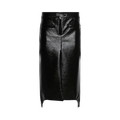 Courrèges Suspenders Long Skirt "Black"