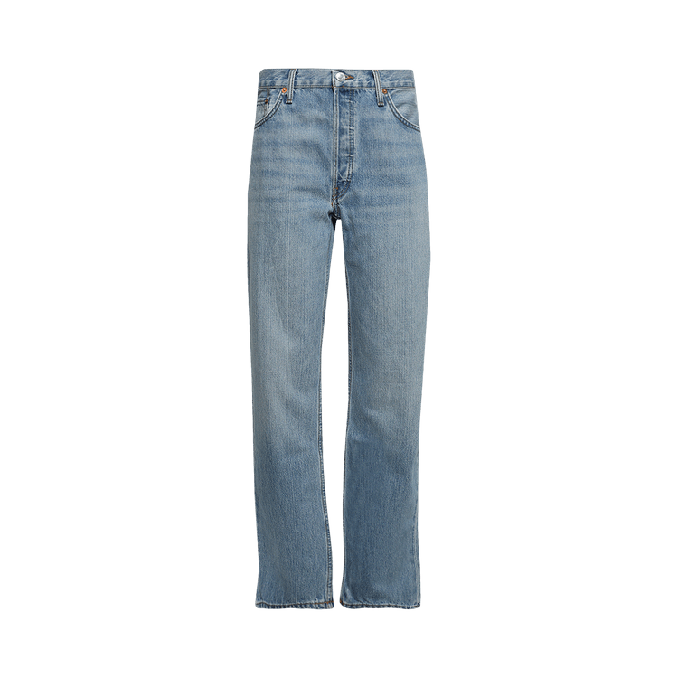 RE/DONE Loose Long Jeans "Wasted Indigo"