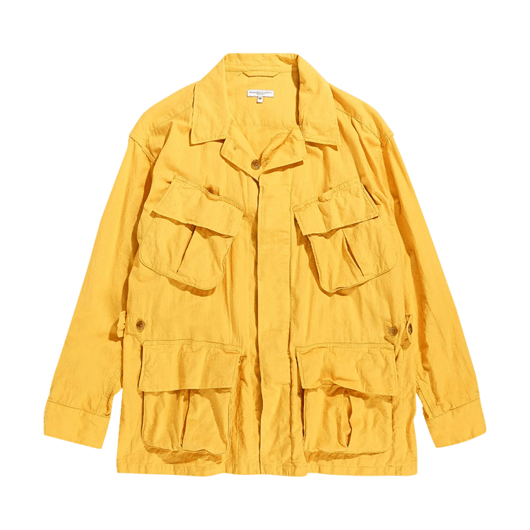 Engineered Garments Sheeting Jungle Fatigue Jacket "Yellow"
