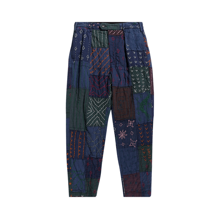 Engineered Garments Square Handstitch Carlyle Pants "Navy"