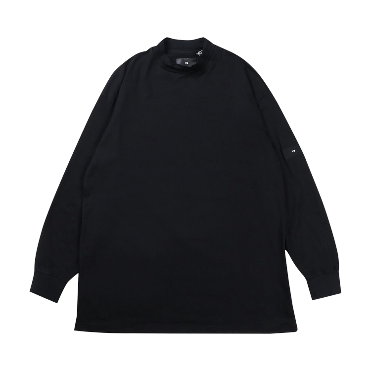 Y-3 Core Logo Mockneck Tee "Black"