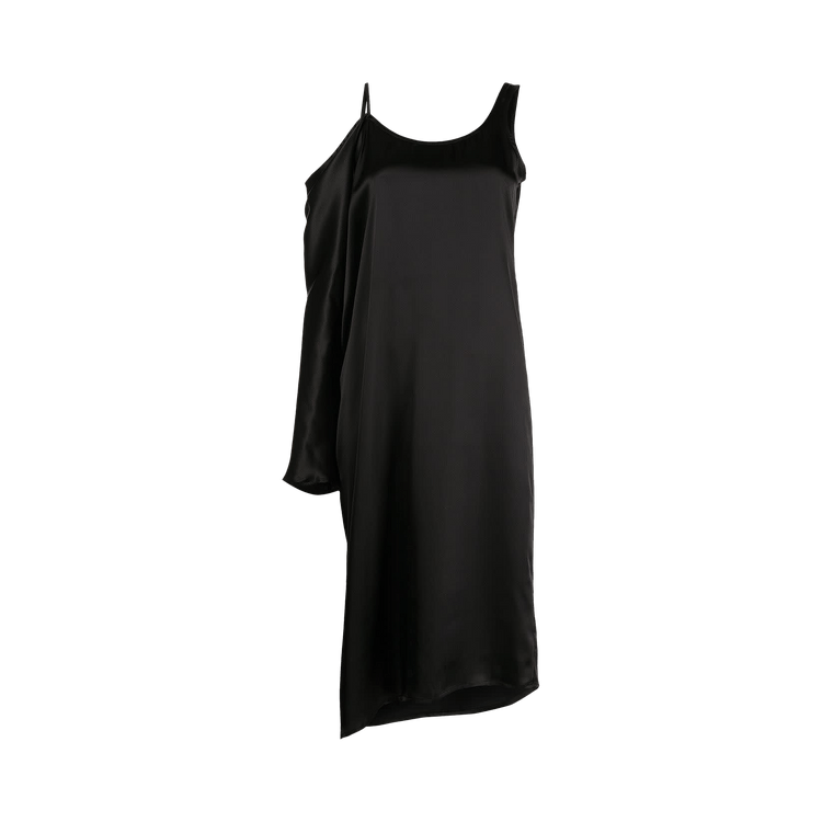 Ann Demeulemeester Greta Asymmetrical Dress "Black"