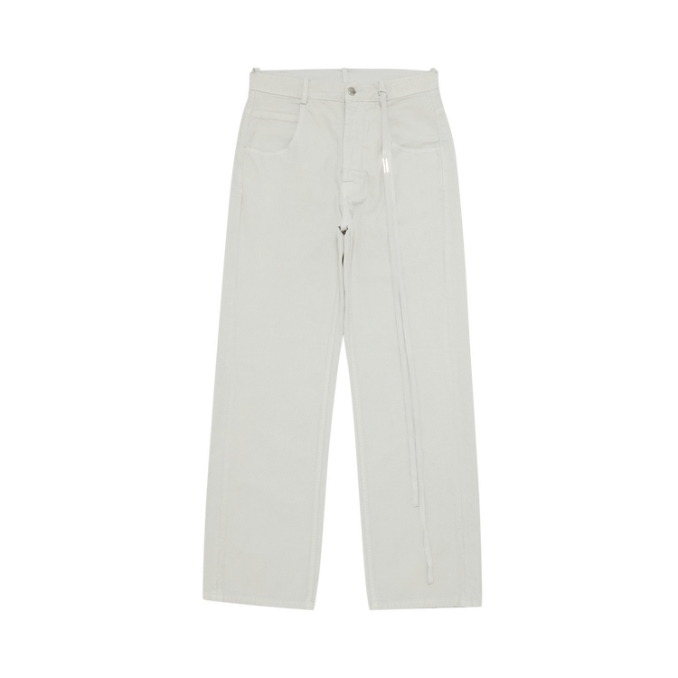 Ann Demeulemeester Claire 5 Pockets Comfort Pants "Aqua Marine"