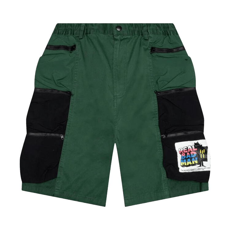 Real Bad Man Carryall Hiker Short "Green"