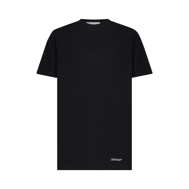 Off-White Scribble Diag Slim Short-Sleeve Tee "Black/White"