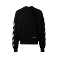 Off-White Scribble Diag Boxy Crewneck "Black/White"