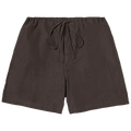 Auralee Easy Shorts "Dark Brown"