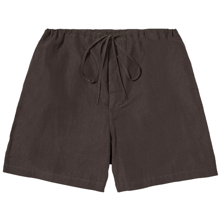 Auralee Easy Shorts "Dark Brown"