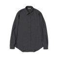 Auralee Super Fine Tropical Wool Shirt "Top Charcoal"
