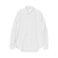 Auralee Washed Finx Twill Shirt "White"