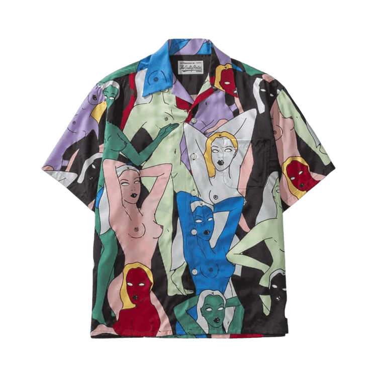 Wacko Maria Hawaiian Short-Sleeve Shirt (Type 2) "Black"