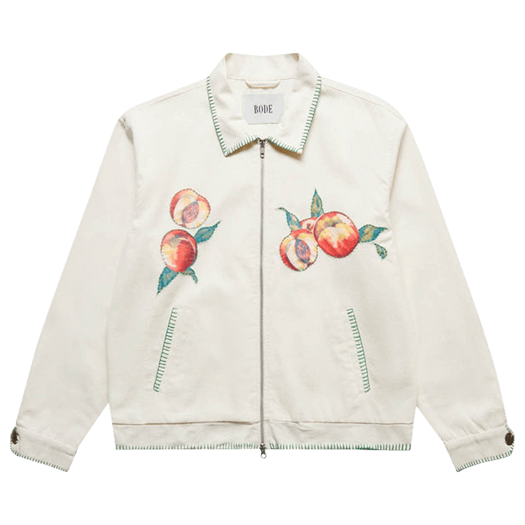 Bode Georgia Peach Jacket "White"