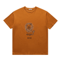 Bode Embellished Lion Tee "Marigold"