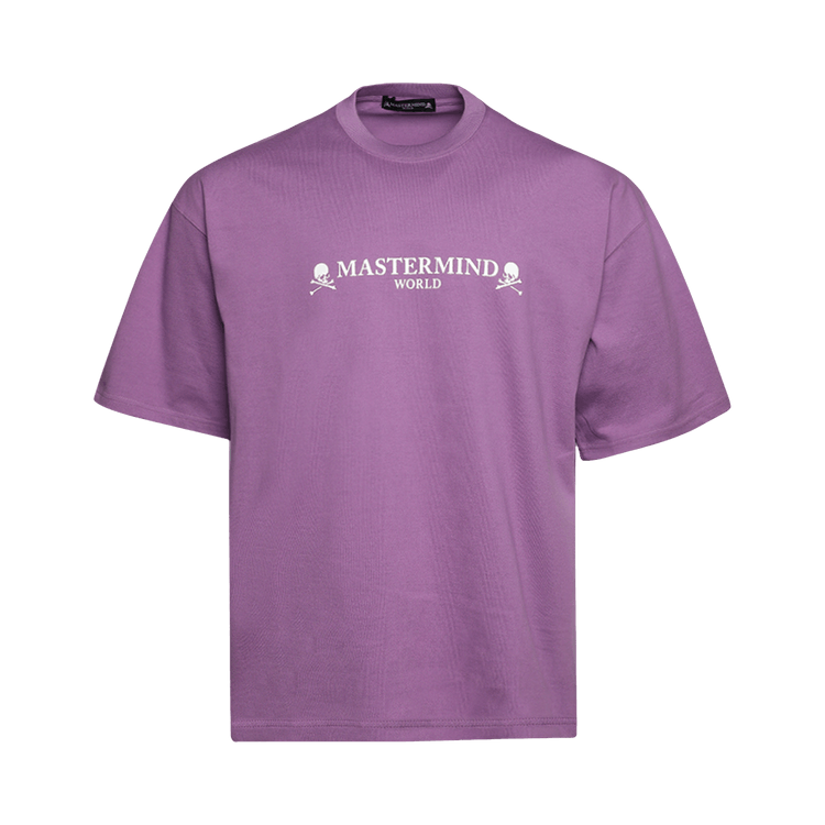 Mastermind World Logo And Skull Tee "Lavender"