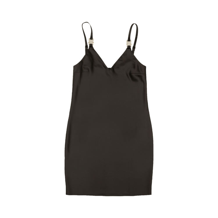 1017 ALYX 9SM Disco Buckle Fastening Mini Dress "Black"