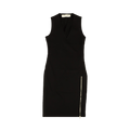 1017 ALYX 9SM Zip Detail Fitted Mini Dress "Black"