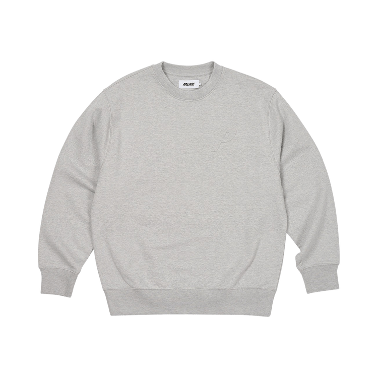 Palace Bossy P3 Crew "Grey Marl"