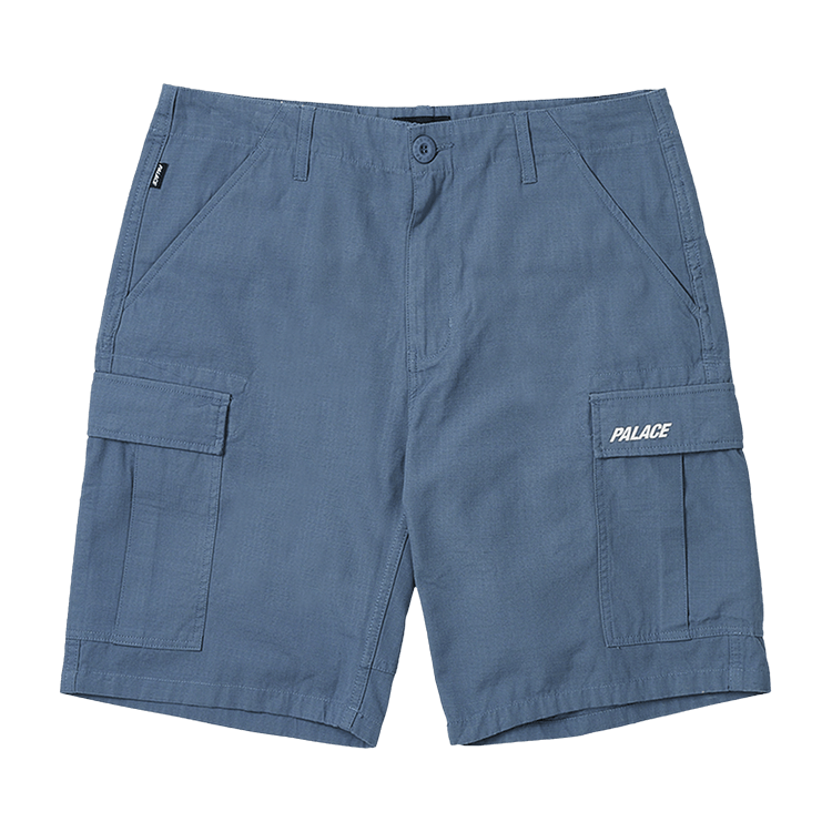 Palace Ripstop Cotton Cargo Short "Blue Stone"
