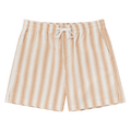 Aimé Leon Dore Striped Drawstring Short "Khaki Stripe"