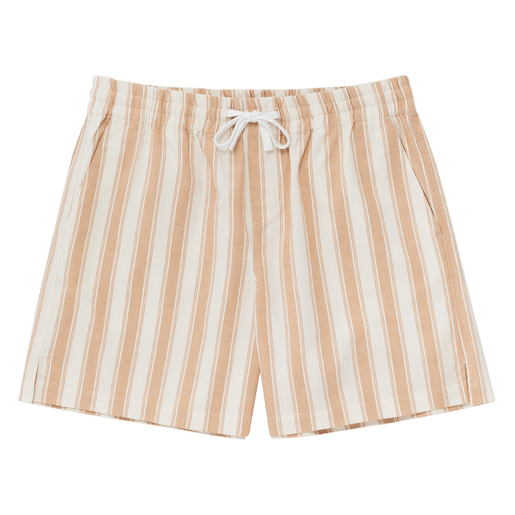 Aimé Leon Dore Striped Drawstring Short "Khaki Stripe"
