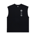 Acronym Pima Sleeveless T-Shirt "Black"