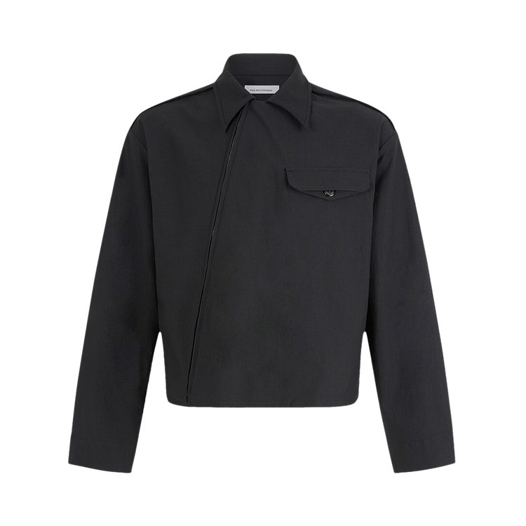 Kiko Kostadinov Murad Zip Jacket "Jet Black"