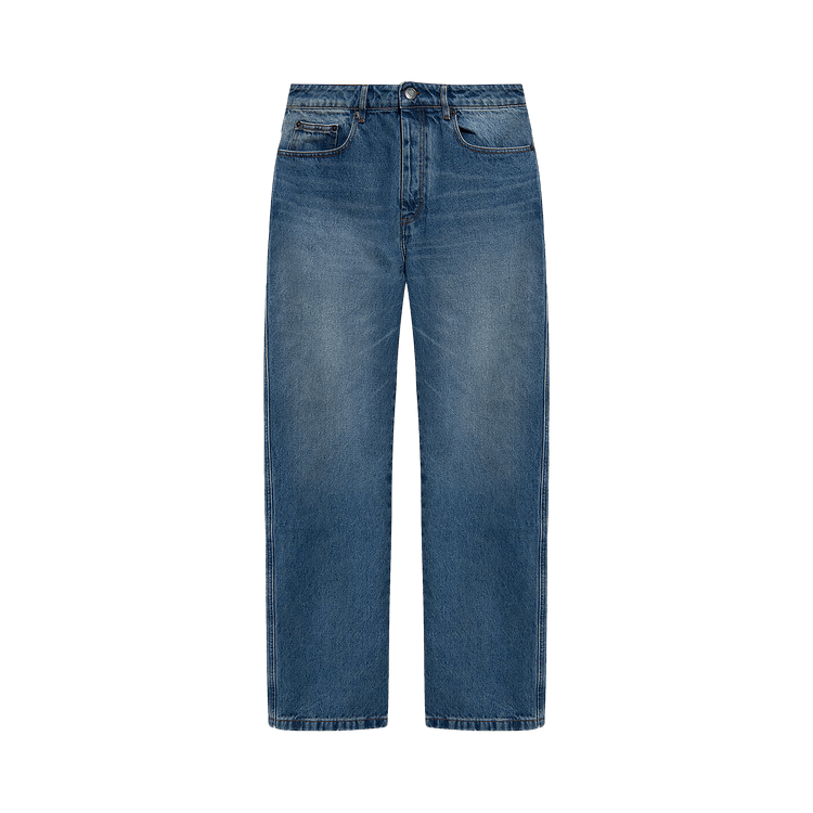 Ami Straight Fit Jean "Used Blue"