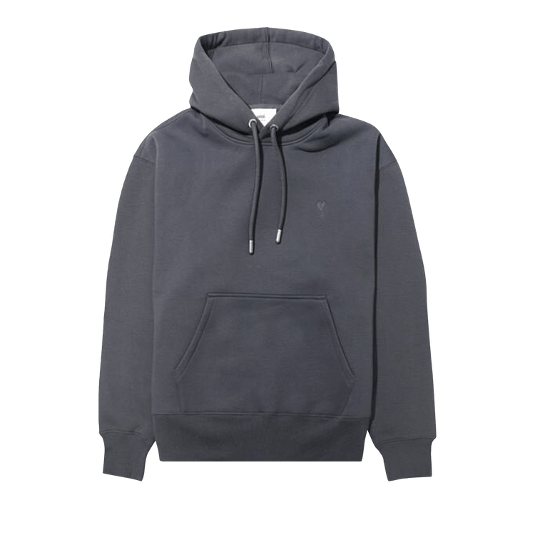 Ami Tonal Hoodie "Stone Grey"