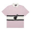Parra Winged Logo Polo Shirt "Pink/Off White"