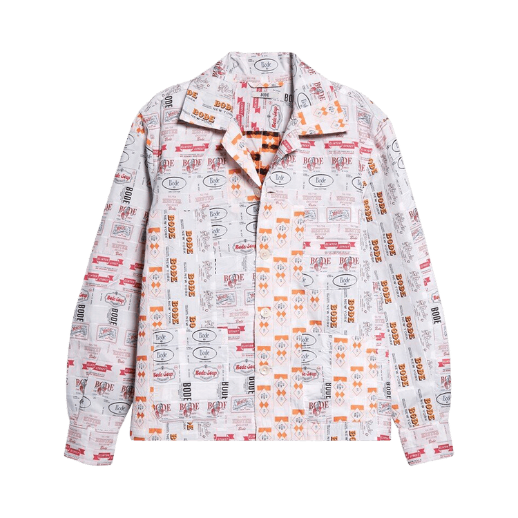 Bode Clinton Street Label Overshirt "Multicolor"