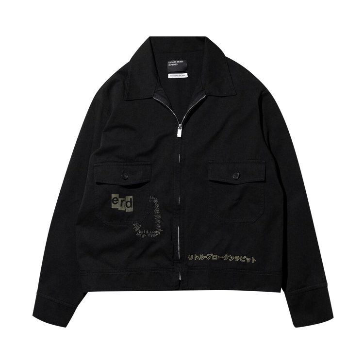 Enfants Riches Déprimés Bunny Mechnics Jacket "Black/Olive"